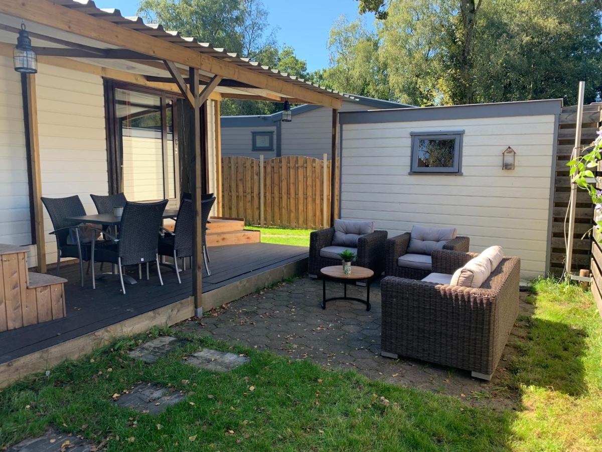Hottub Forest Chalet Op De Veluwe! 皮滕 外观 照片